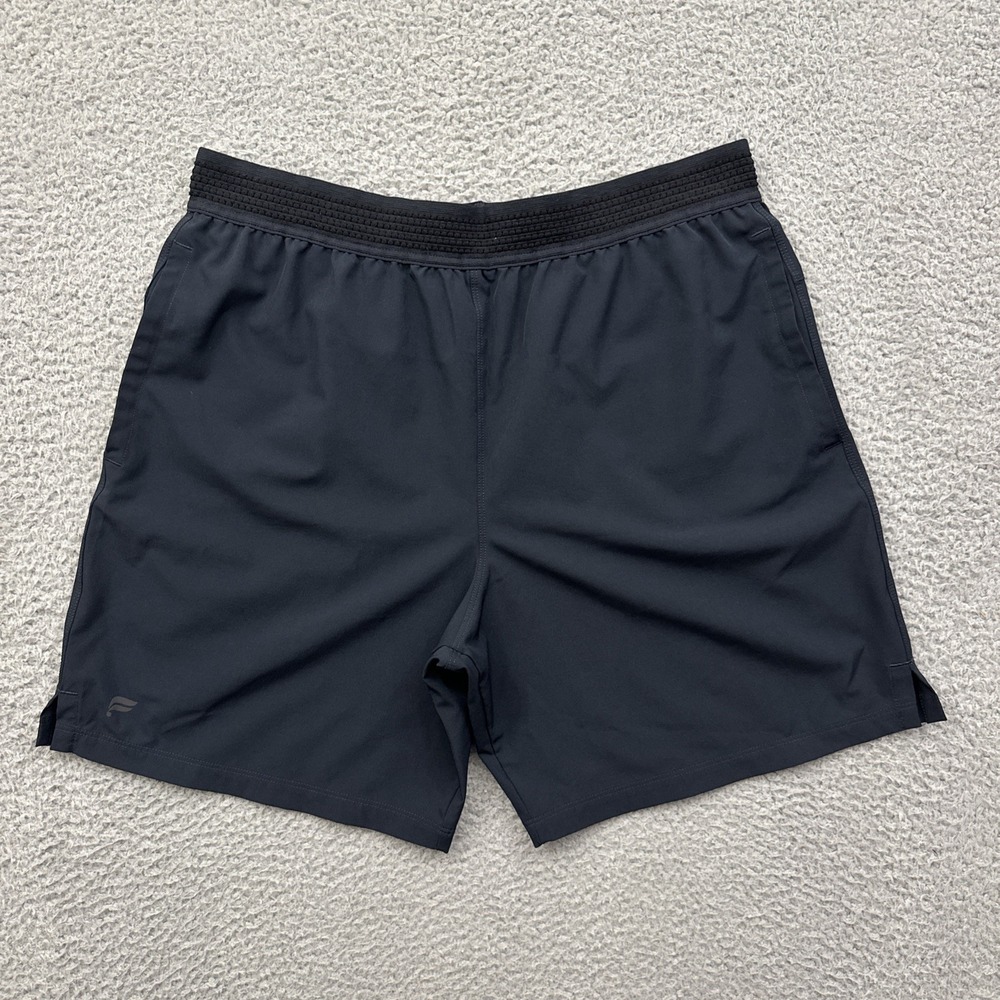 Fabletics The Fundamental Shorts Black Unlined Athletic Athleisure Men's Medium